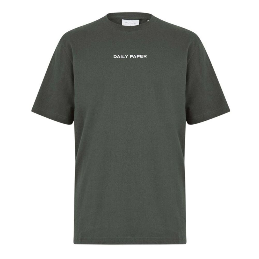 Daily Paper Mens Crew Neck Regular Short-Sleeved T-Shirt / Green